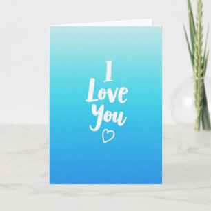 Carte Simple Cœur Je T'Aime