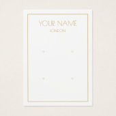 Carte simple d'affichage de l'oreille (Devant)