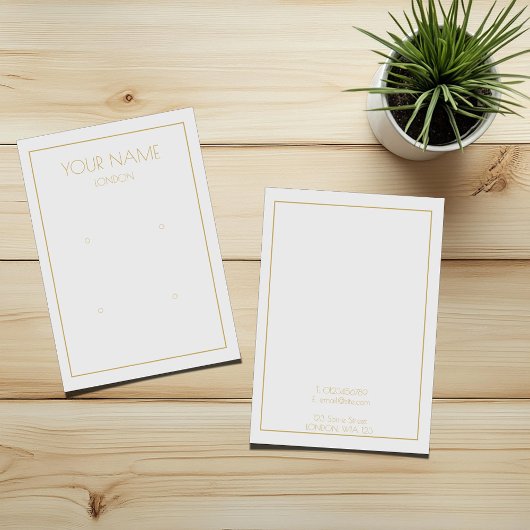 Carte simple d'affichage de l'oreille