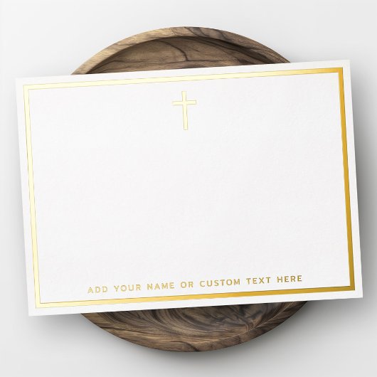 Carte simple de bordure en feuille d'argent ou d'o