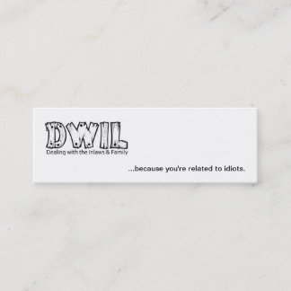 Carte simple de DWIL - petite