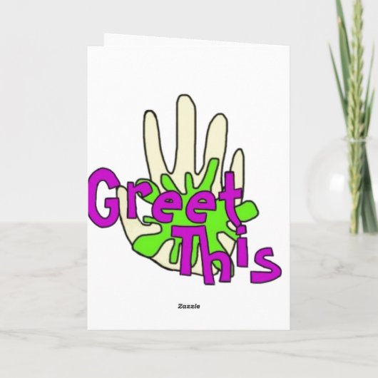 Carte simple de jour de conscience (Dos)