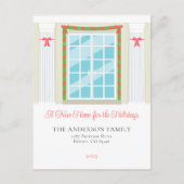 Carte simple élégante de Faire-part de déménagemen (Devant)