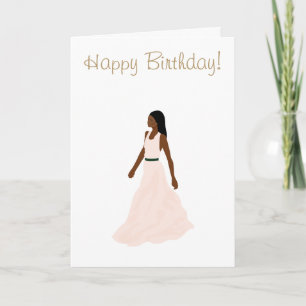 Carte Simple et élégant Joyeux anniversaire