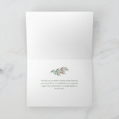 Carte Simple feuillage Entreprise  (Intérieur)