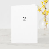 Carte Simple Flirty New Romance (Fleur jaune)