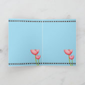 Carte Simple Flowers (Intérieur)