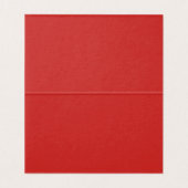 Carte simple gothique rouge et noire (Inside Unfolded)