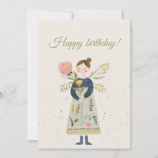 Carte Simple greeting card (Devant)