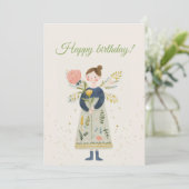 Carte Simple greeting card (Debout devant)