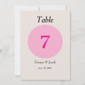 Carte simple japonais cerisier fleurit couleur numéro de (Devant)