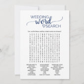 Carte Simple Marine Calligraphie Il Dit Qu'Elle A Dit Je (Dos)