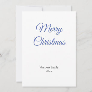 Carte Simple minimaliste élégant ajouter votre texte voi
