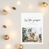Carte Simple Modern Christma | Tis the Season