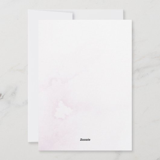 Carte simple pour fêtes annuelles (Dos)