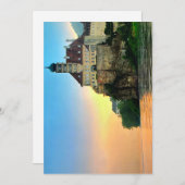 Carte simple pour fêtes annuelles (Devant / Derrière)