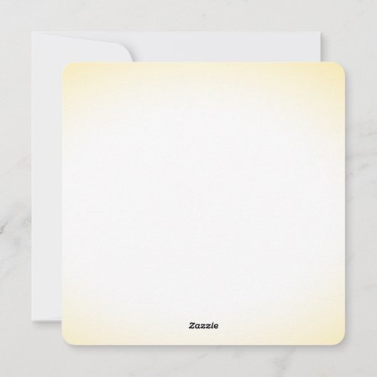 Carte simple pour fêtes annuelles (Dos)