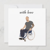 Carte simple pour les fêtes (Devant)