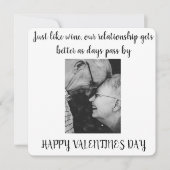 Carte simple pour les fêtes (Devant)