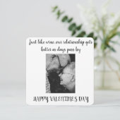 Carte simple pour les fêtes (Debout devant)