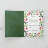 Carte Simple Printemps en fleurs Photo Fête des mères (Intérieur)