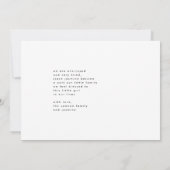 Carte simple simple simple cadre photo (Dos)