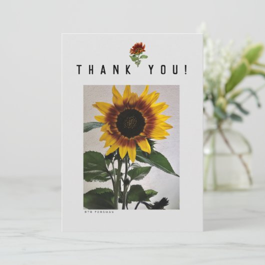 Carte simple Sunflower 81724 (Debout devant)