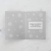 Carte Simplement élégant | Classique photo de Noël moder (Intérieur)