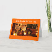 CARTE SIMPLEMENT EN TRAIN D'ÊTRE HEUREUX 40E (Devant)