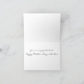 Carte Simplement la meilleure maman—Carte de fête des mè (Intérieur)