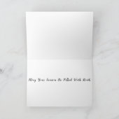 Carte Simplicité et joie (Intérieur)