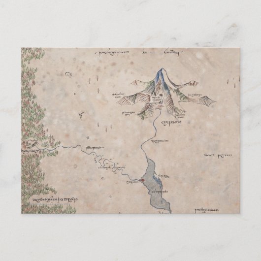 Carte Sindarin de la Lonely Mountain (Devant)