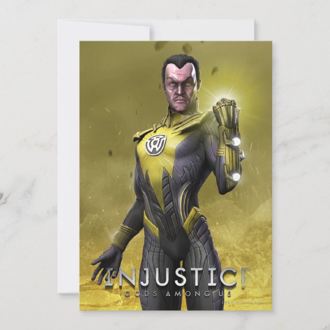 Carte Sinestro (Devant)