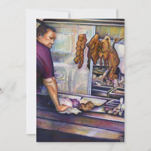 Carte Singapour embrassé par le soleil (Devant)