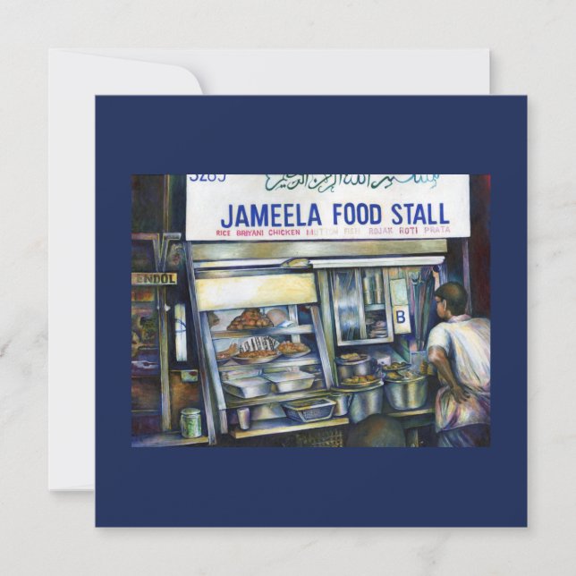 Carte Singapour pour Jameela (Devant)