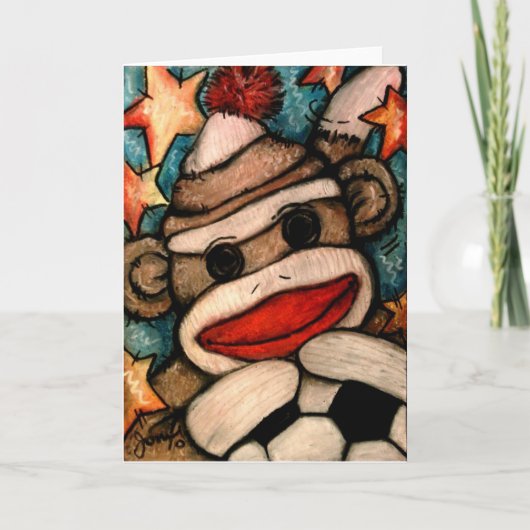 Carte Singe de SOCK-er (Devant)