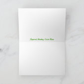 Carte Singe des écureuils Costa Rica (Intérieur)