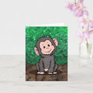 Carte Singe doux