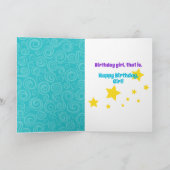 Carte Singe mignon - Il y en a un dans chaque Foule Anni (Intérieur)