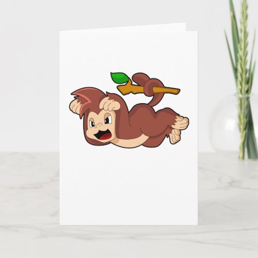 Carte Singe rugissant (Devant)