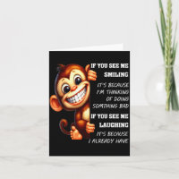 Singe Si Vous Me Voyez Sourire C'est Parce Que Je