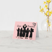 Carte Singing Nuns "Choir Practice" Note Cards-Adallant (Fleur jaune)