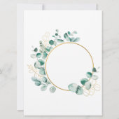 Carte Single Leaf Card (Dos)