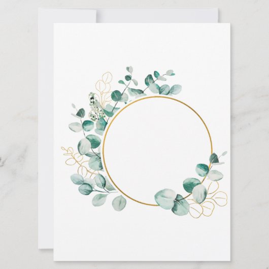 Carte Single Leaf Card (Devant)