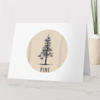 Carte Single Pine Tree Outfit