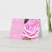 Carte Single Rose Get Well (Devant)
