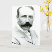 Carte Sir Edward Elgar (Fleur jaune)