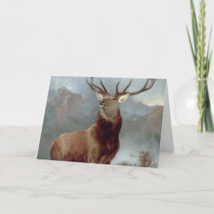 Carte Sir Edwin Landseer   Monarque du Glen, 1851