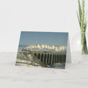 Carte Sir Lamiel traverse le viaduc de Ribblehead sur le