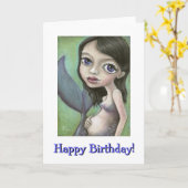 Carte Sirène (Fleur jaune)